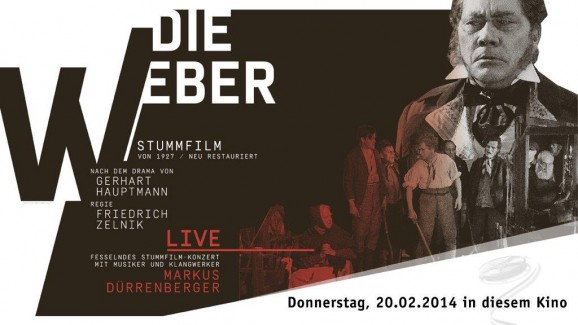 Plakat DieWeber Stummfilm 